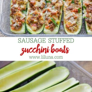 Zucchini Boats {With Multiple Variations!} | Lil' Luna