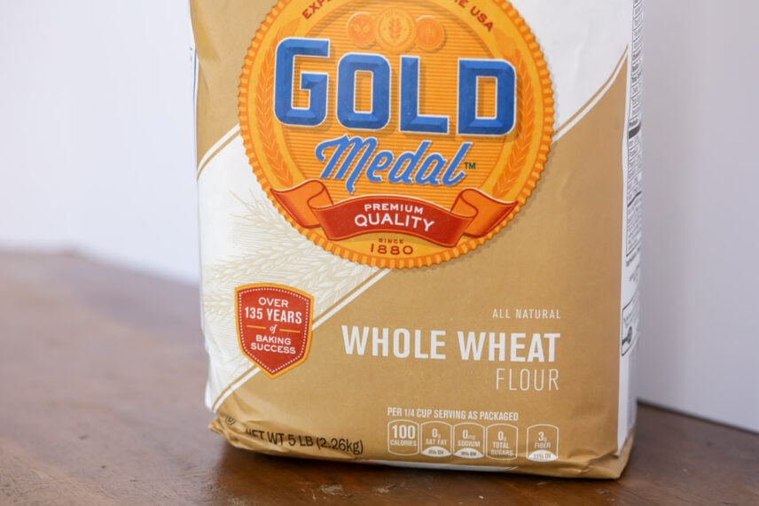 Bag of whole wheat for whole wheat pancakes