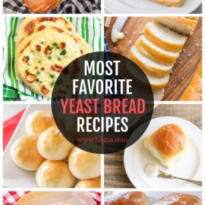 BEST Yeast Bread Recipes {Bread + Rolls} | Lil' Luna