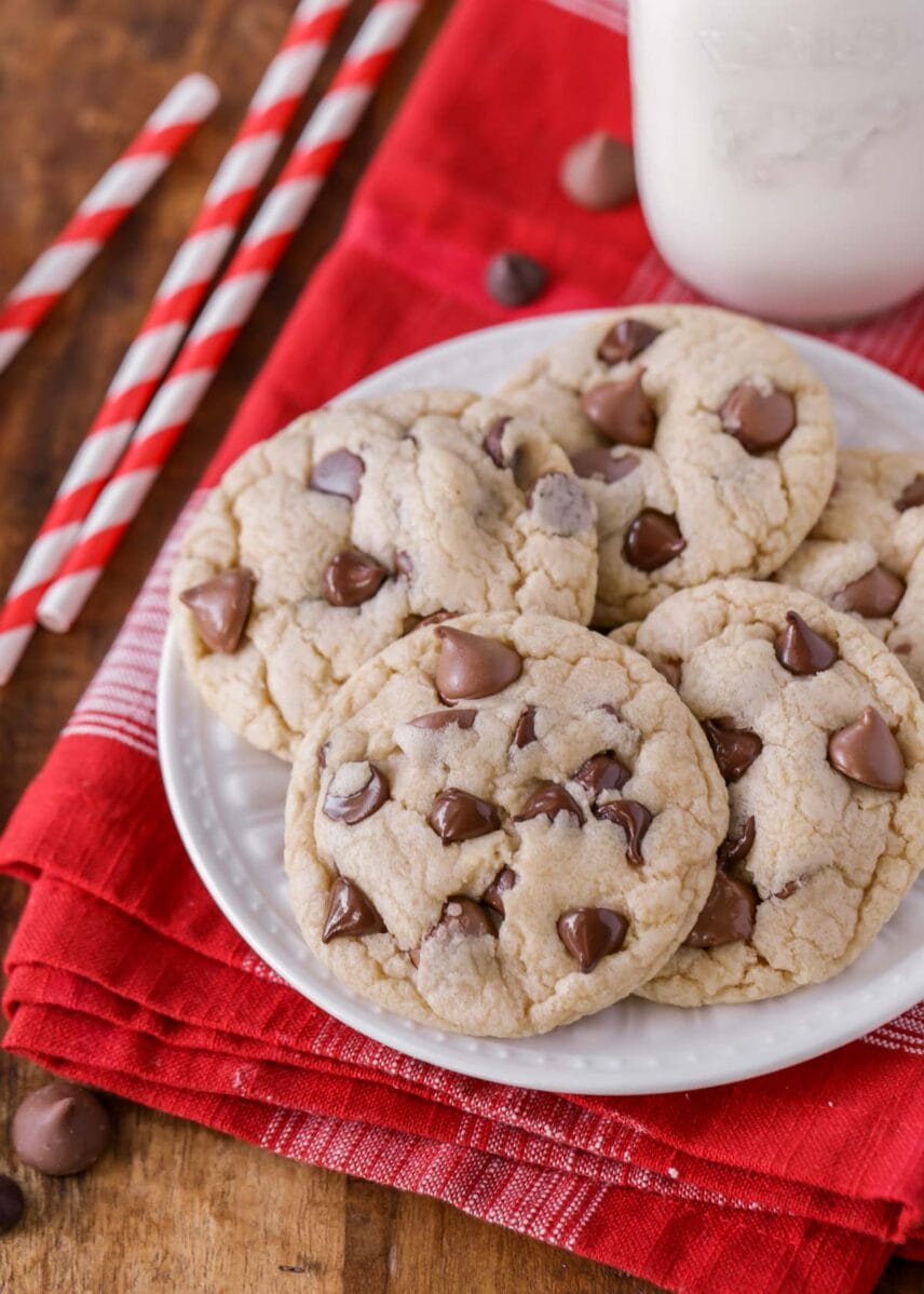 Homemade chocolate chip cookie recipe picture