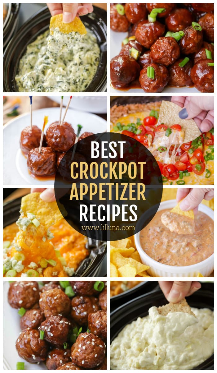 THE BEST Crock Pot Appetizers