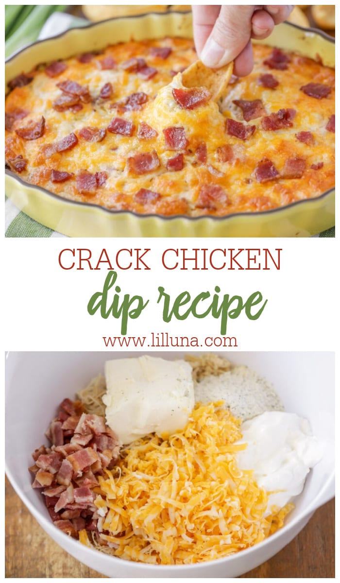 Easy Crack Chicken Dip Recipe Lil' Luna