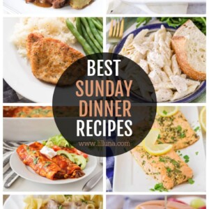 BEST Sunday Dinner Ideas {40+ Recipes!} | Lil' Luna