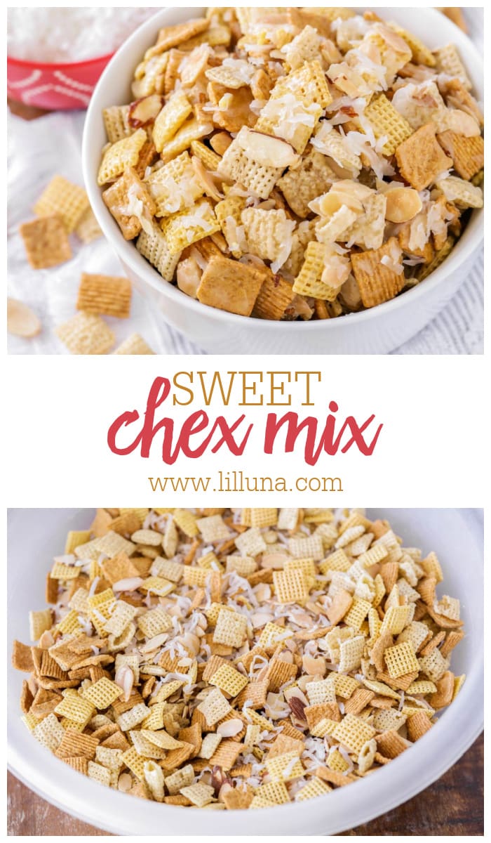 Sweet Chex Mix {Takes 10 Minutes to Make} Lil' Luna