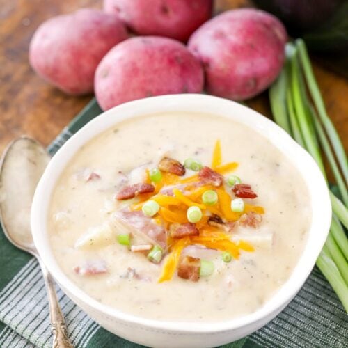 Crockpot Potato Soup Recipe - The Cookie Rookie®