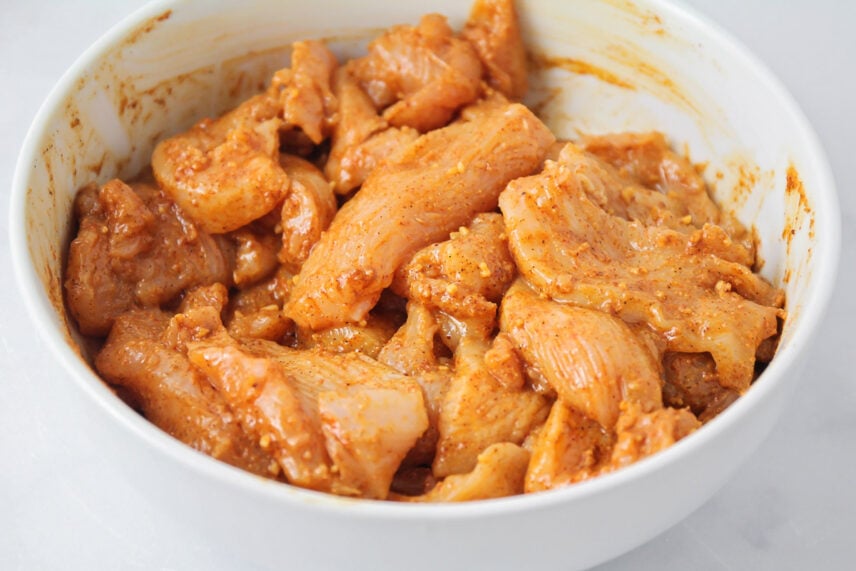 Fajita Seasoning blend used on chicken strips.