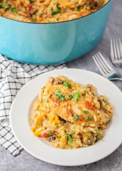 Arroz Con Pollo {Rice with Chicken} | Lil' Luna