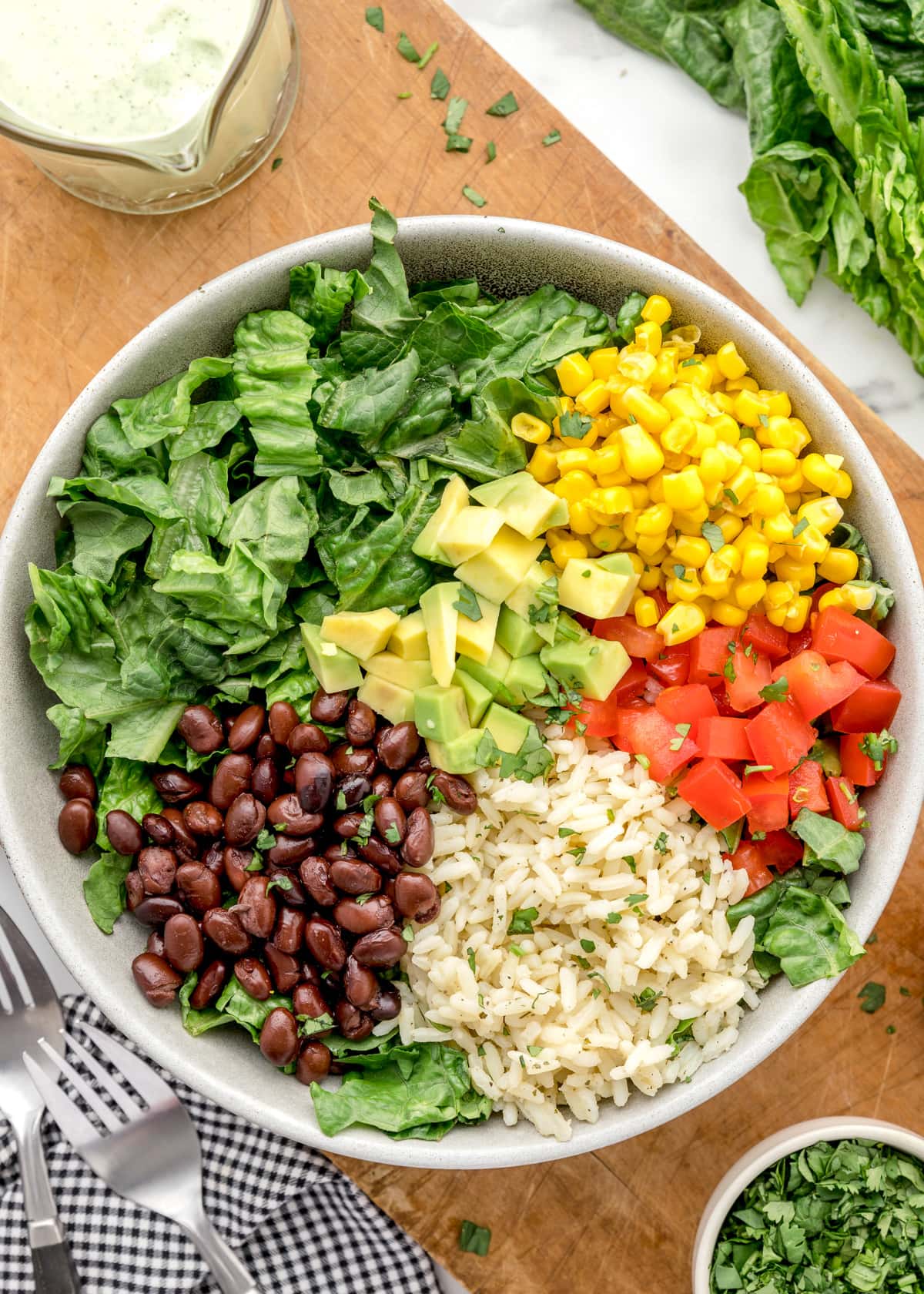 Mexican chicken lunch bowls - Simply Delicious