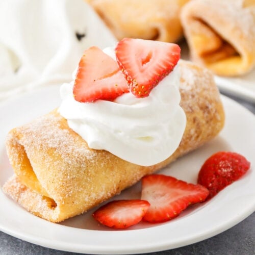 Pineapple Cheesecake Chimichangas, Recipe