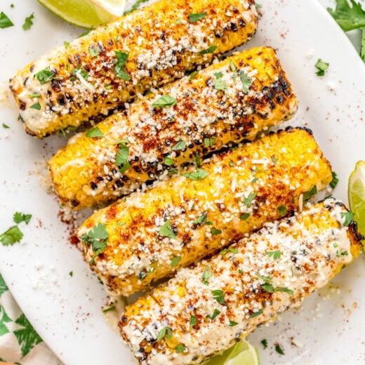Easy Mexican Corn on the Cob Recipe {Elote} | Lil' Luna