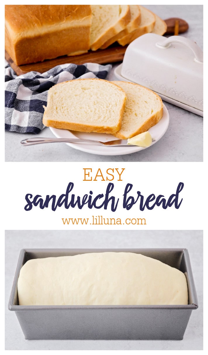 EASY Sandwich Bread Recipe Lil' Luna