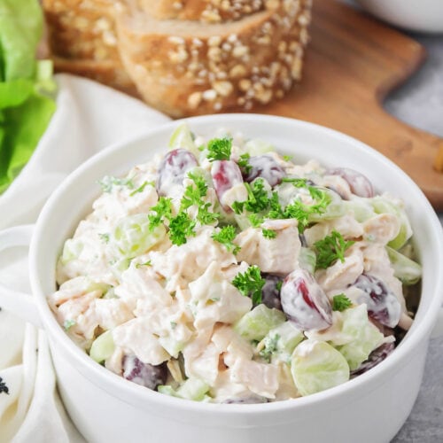 Chicken Salad with Grapes | Lil' Luna