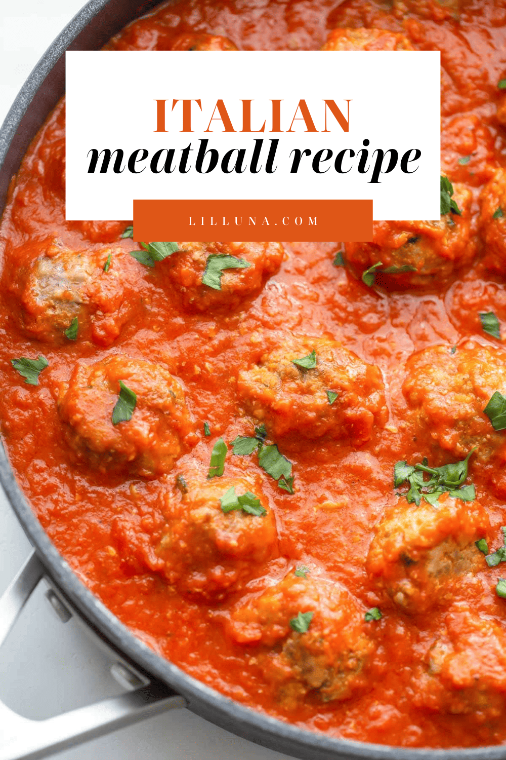 Italian Meatball Recipe | Lil' Luna