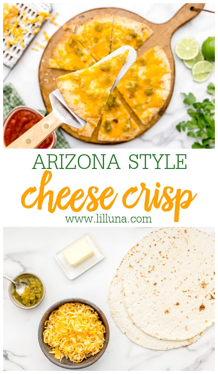 Cheese Crisp {Arizona Quesadilla! + VIDEO} | Lil' Luna