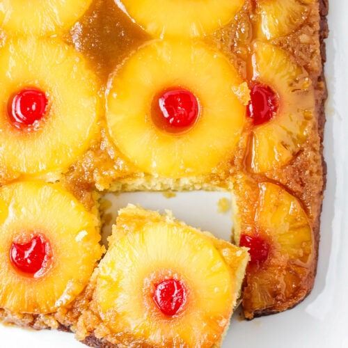 Easy Pineapple Upside Down Cake - STOCKPILING MOMS™