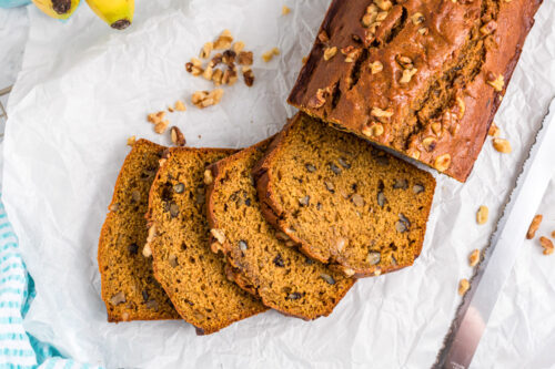 Pumpkin Banana Bread {A Fall Favorite!} | Lil' Luna