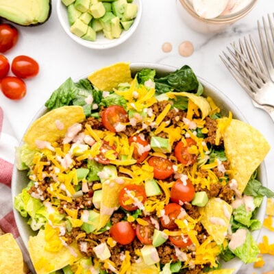 Easy Taco Salad Recipe | Lil' Luna