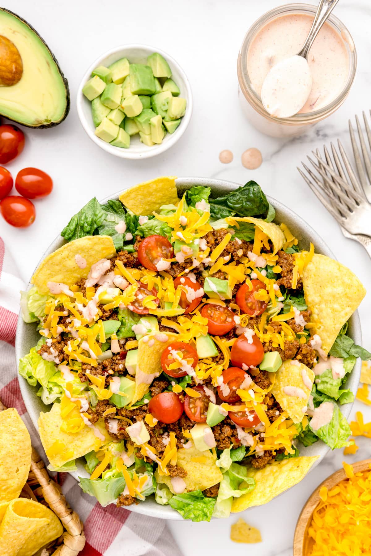 Taco Salad Dressing Made In 5 Minutes Lil Luna