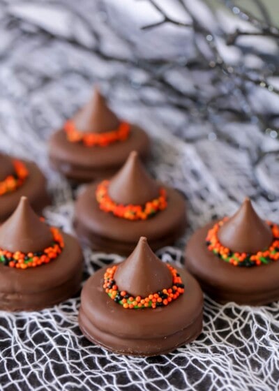 Witch Hat Cookies {Made in Minutes!} | Lil' Luna
