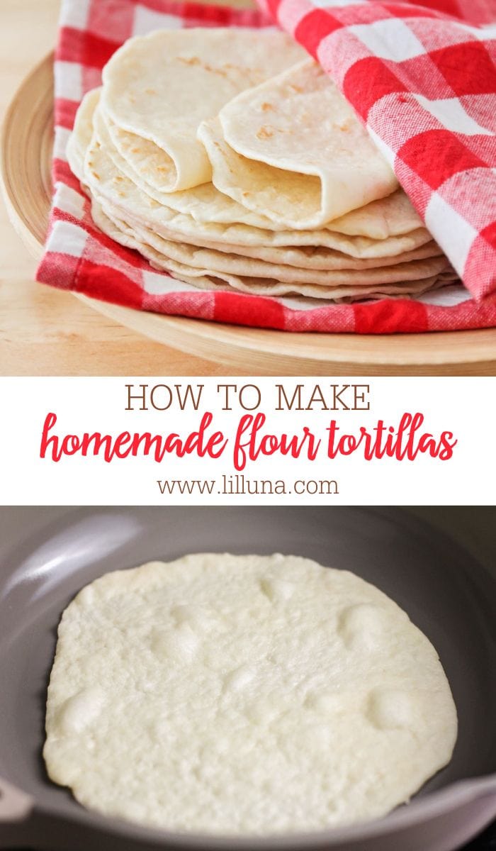 Homemade Flour Tortillas {+VIDEO} | Lil' Luna