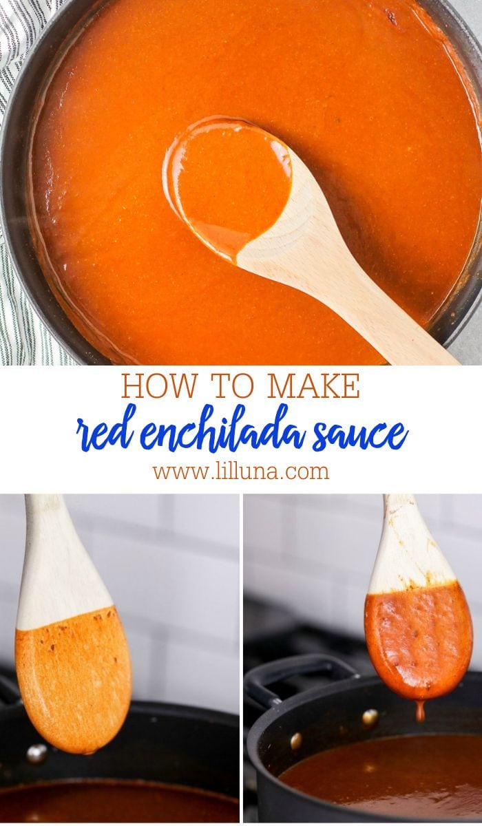 Homemade Enchilada Sauce Recipe {+VIDEO} Lil' Luna
