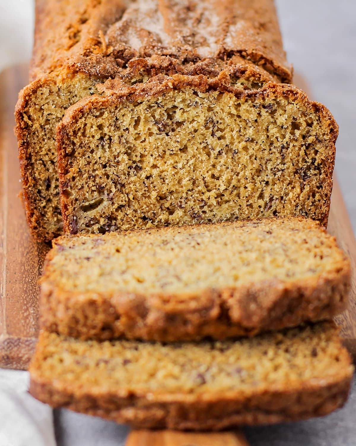 Cast Iron Skillet Banana Bread {delicious & perfectly baked}