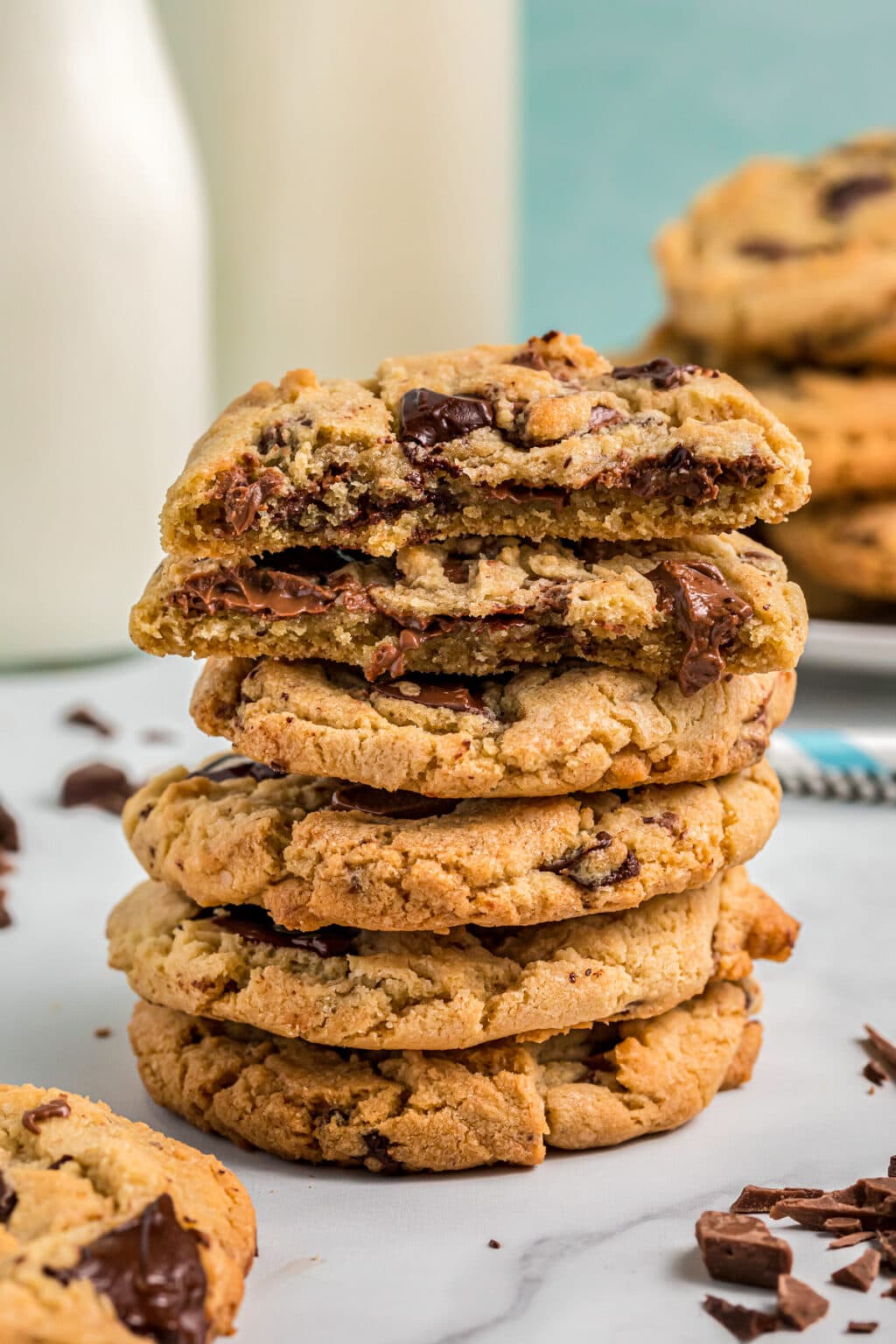 Chocolate Chunk Cookies {for Chocolate Lovers!} | Lil' Luna