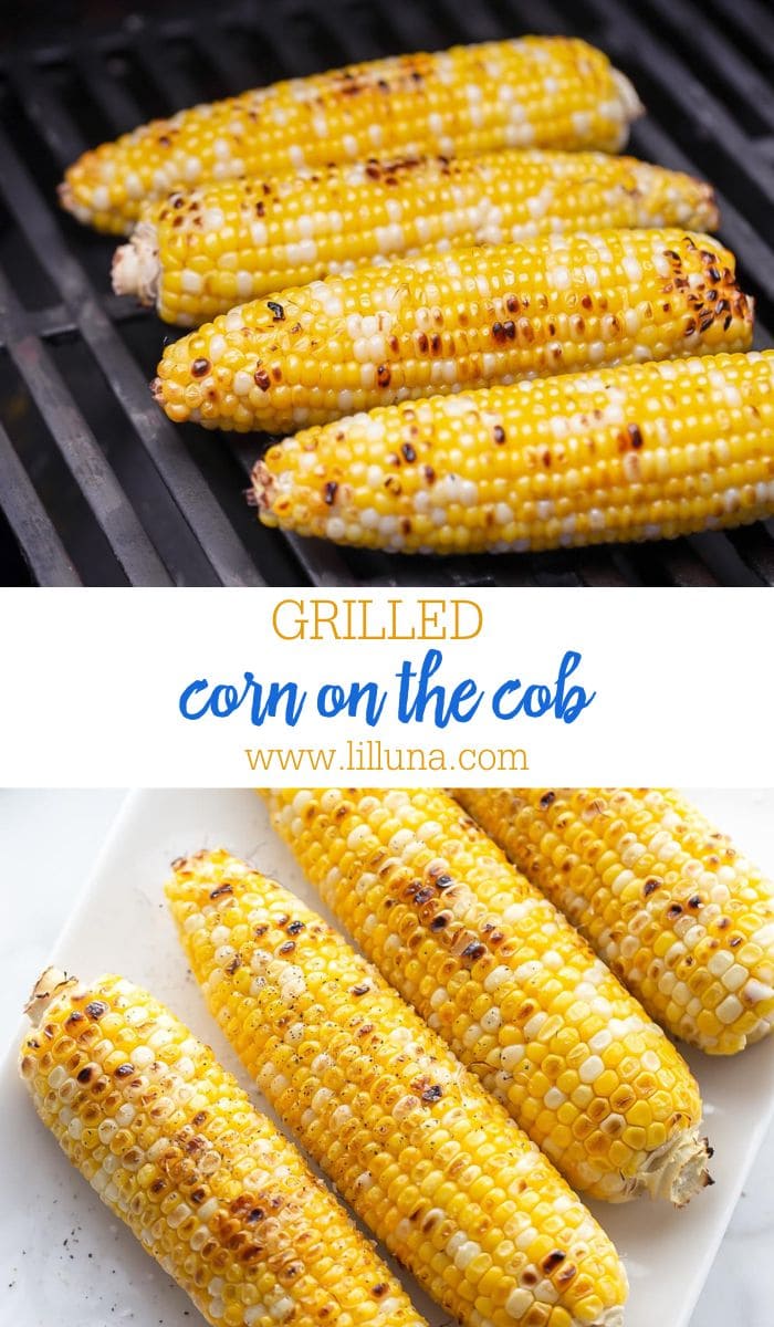 Grilled Corn on the Cob {Ready in Minutes!} | Lil' Luna