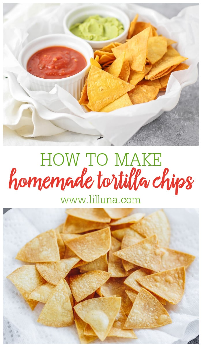 Homemade Tortilla Chips {Quick + Easy!} | Lil' Luna