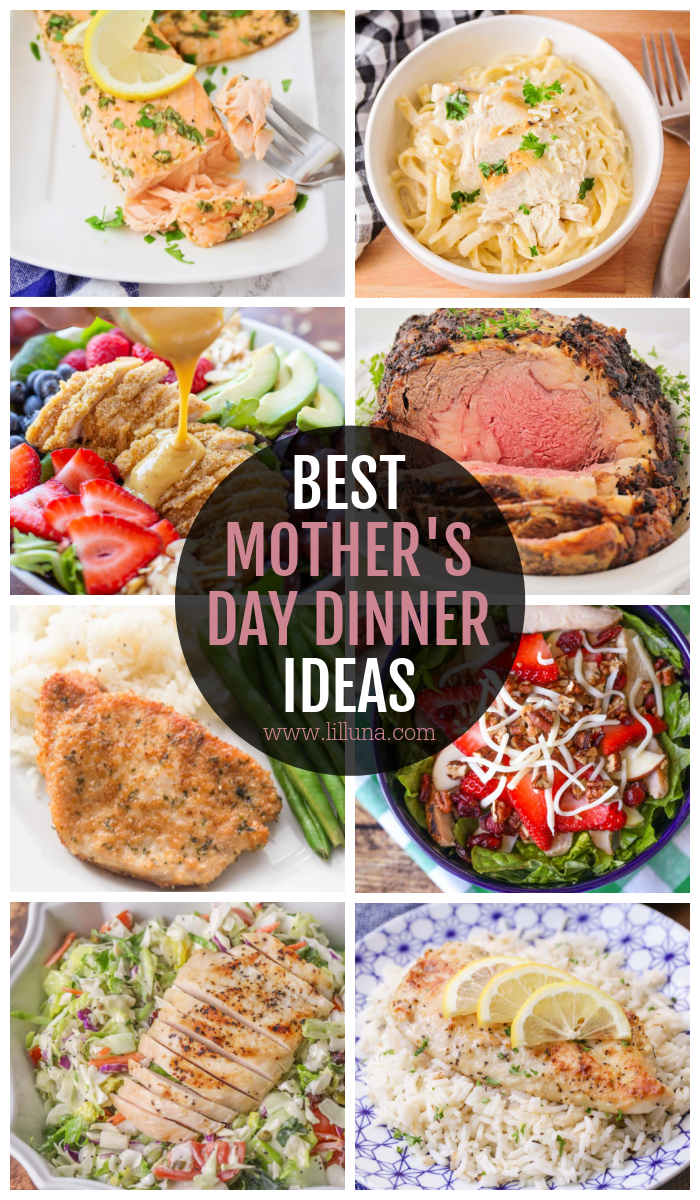 I’ve rounded up Mother’s Day Dinner Ideas to help make spoiling mom as