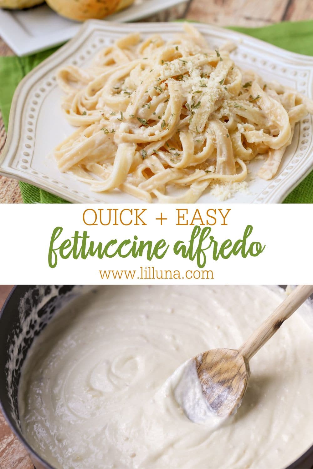 Fettuccine Alfredo Made In 15 Minutes Video Lil Luna 1014