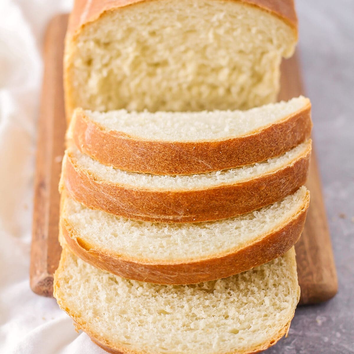 White Bread Recipe {Just 5 Ingredients!!} Lil' Luna