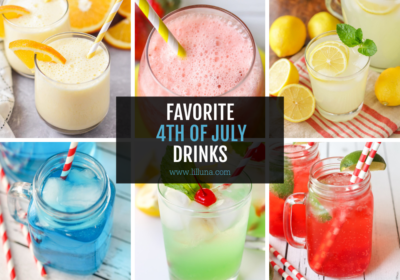 Most Popular 4th of July Drink Recipes {Kid-Friendly} | Lil' Luna