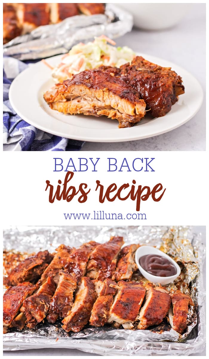 Baby Back Ribs Oven-Baked | Lil' Luna