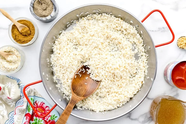 Crockpot Spanish Rice {10 Minutes Prep!} Lil' Luna