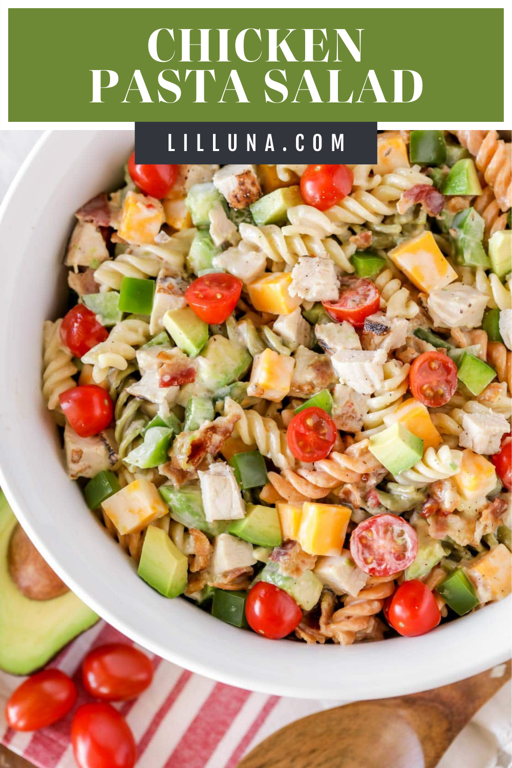 Chicken Pasta Salad | Lil' Luna