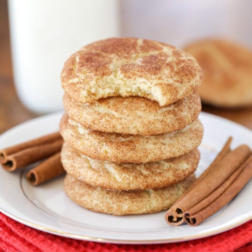 The Best Snickerdoodle Cookies {Soft + Chewy +VIDEO} | Lil&amp;#39; Luna