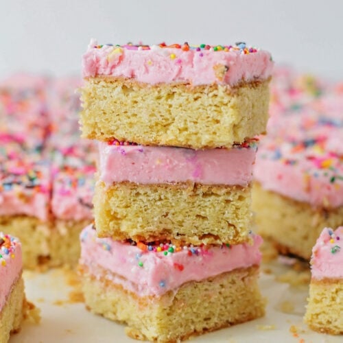 Sugar Cookie Bars {Made in 30 Minutes! +VIDEO} | Lil' Luna