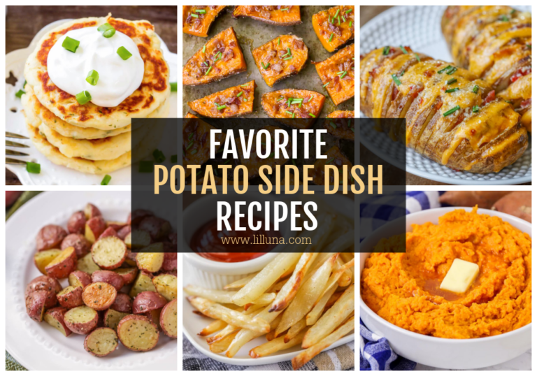 35+ Potato Side Dishes (Perfect for Any Occasion!) | Lil' Luna