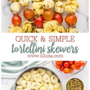 Tortellini Skewers {10 Minute Appetizer!}