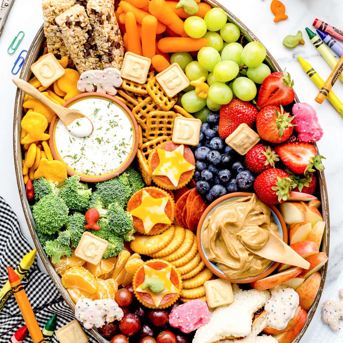 After School Snack Board {KidFriendly Charcuterie} Lil' Luna