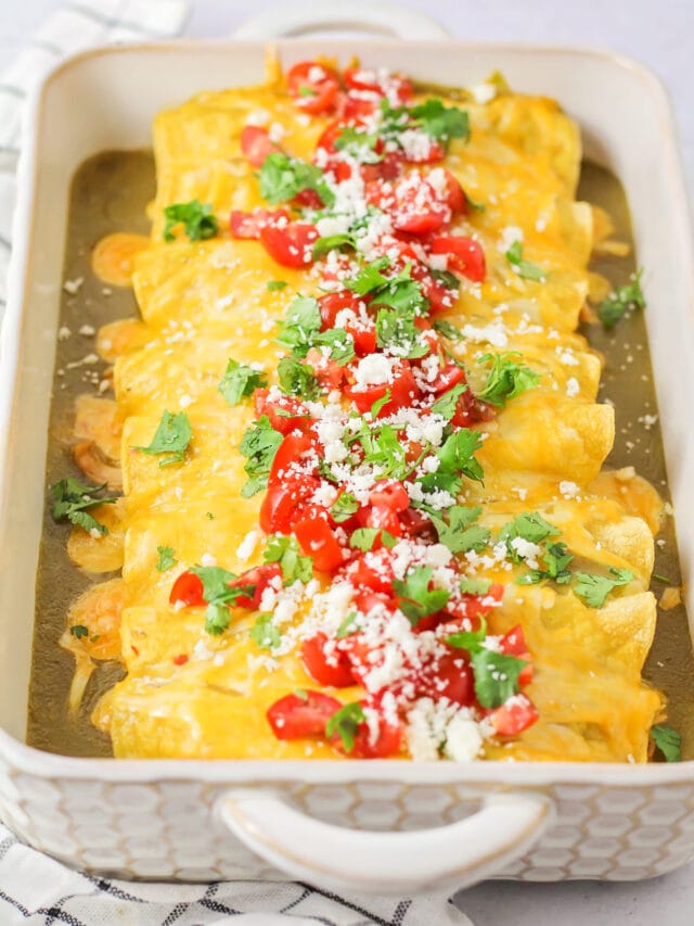 The Best Cheese Enchiladas Lil' Luna