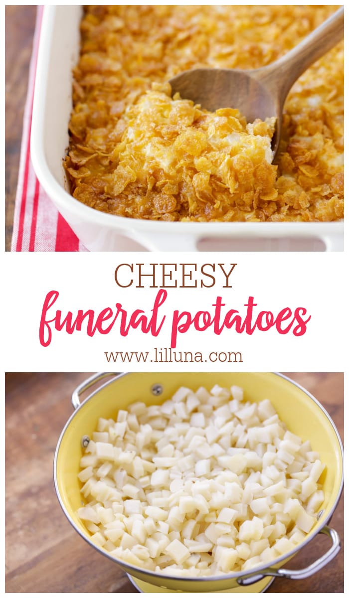 Easy Funeral Potatoes {+VIDEO} Lil' Luna
