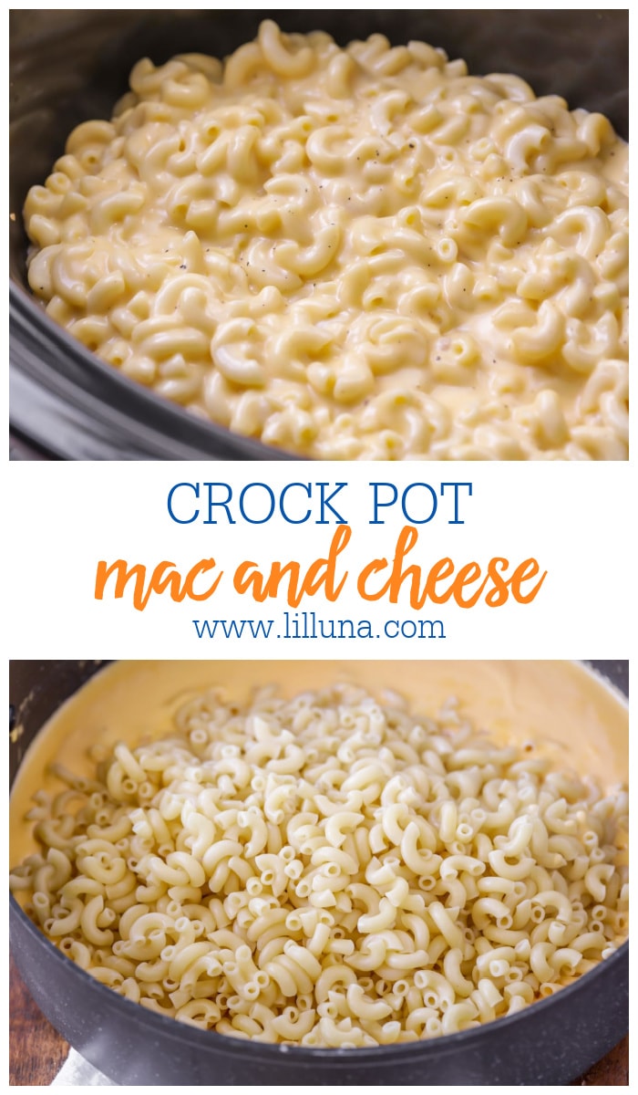 Crock Pot Mac and Cheese Recipe | Lil' Luna