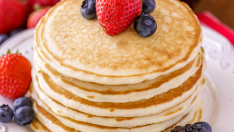 Easy Basic Pancakes Recipe (With Video and Step by Step)