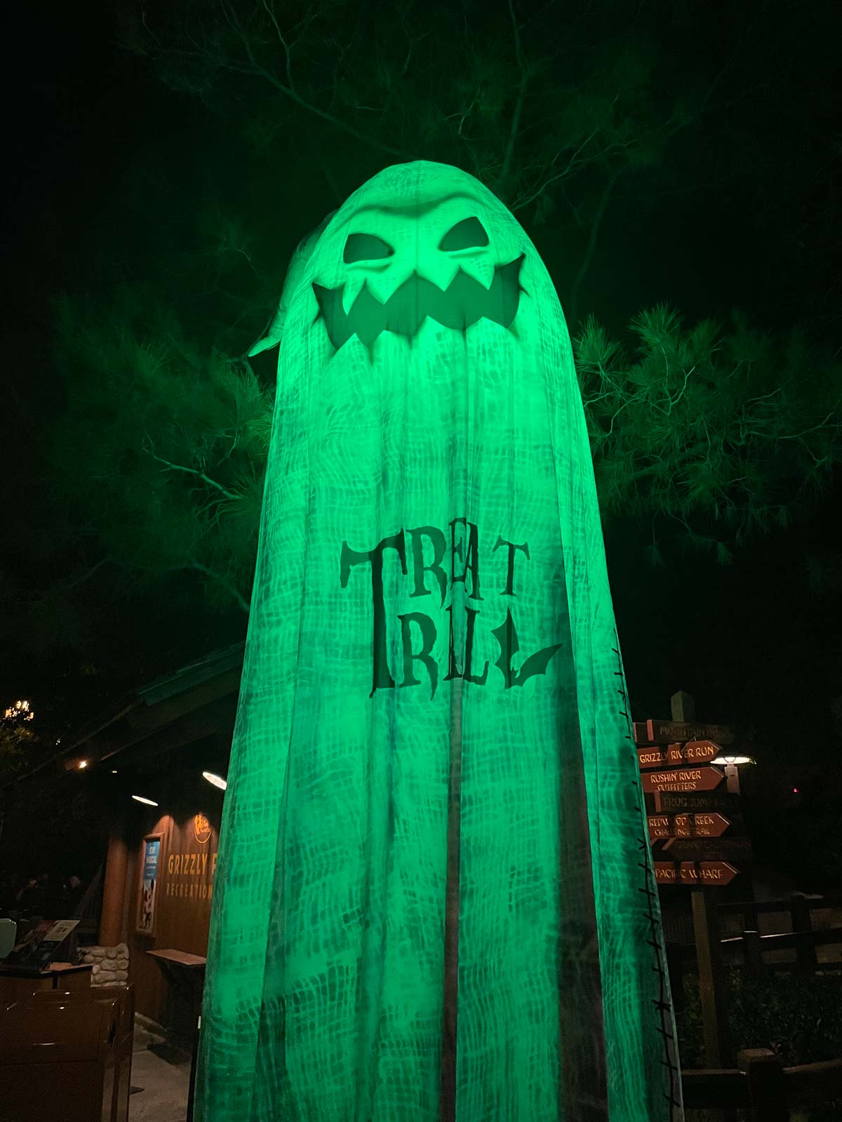 Treat Trails from Oogie Boogie Bash at California Adventure.