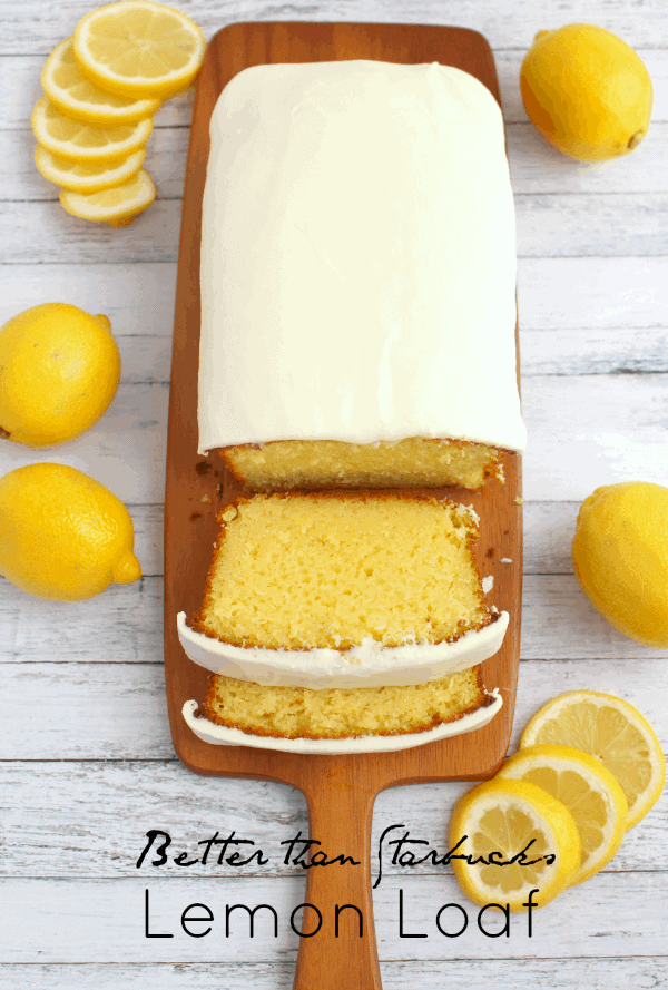 Better than Starbucks Lemon Loaf Lil' Luna