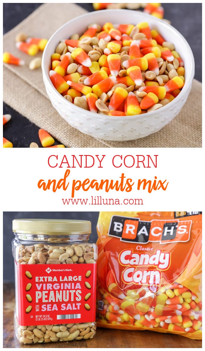 Candy Corn and Peanuts Quick + Easy Snack! | Lil’ Luna