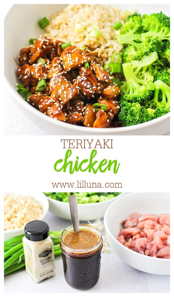 Easy Teriyaki Chicken {+VIDEO} | Lil' Luna