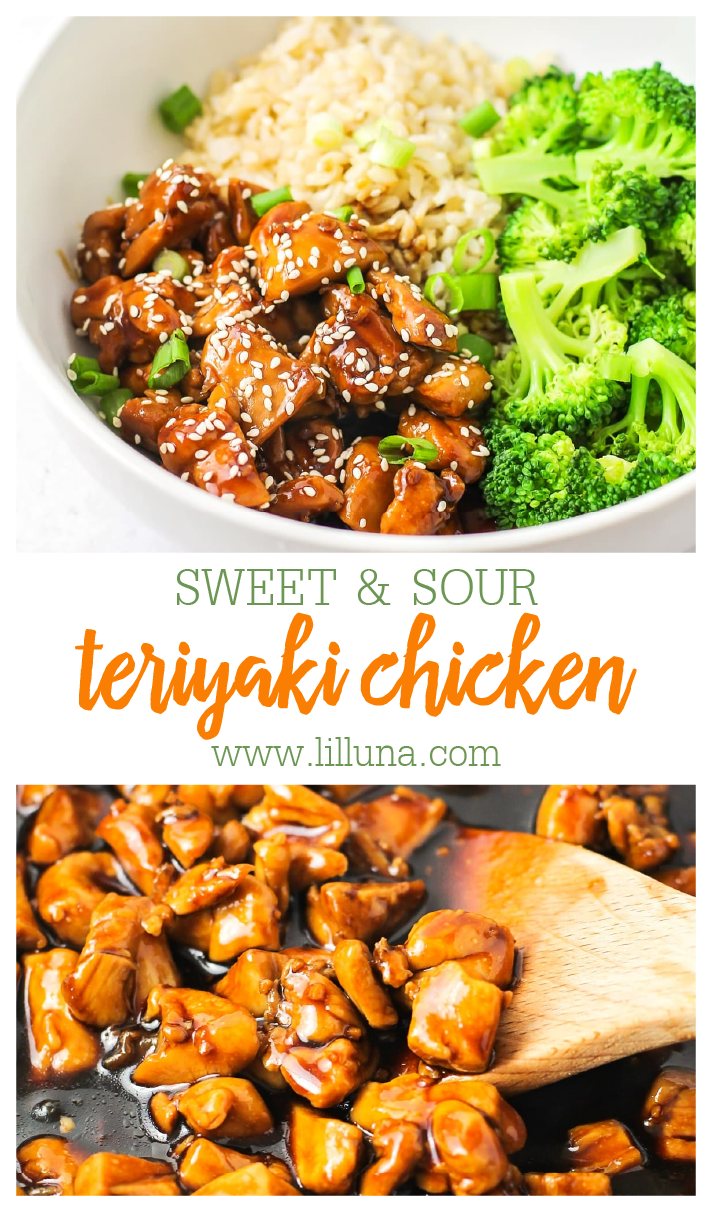 Teriyaki Chicken {BETTER than takeout!} | Lil' Luna